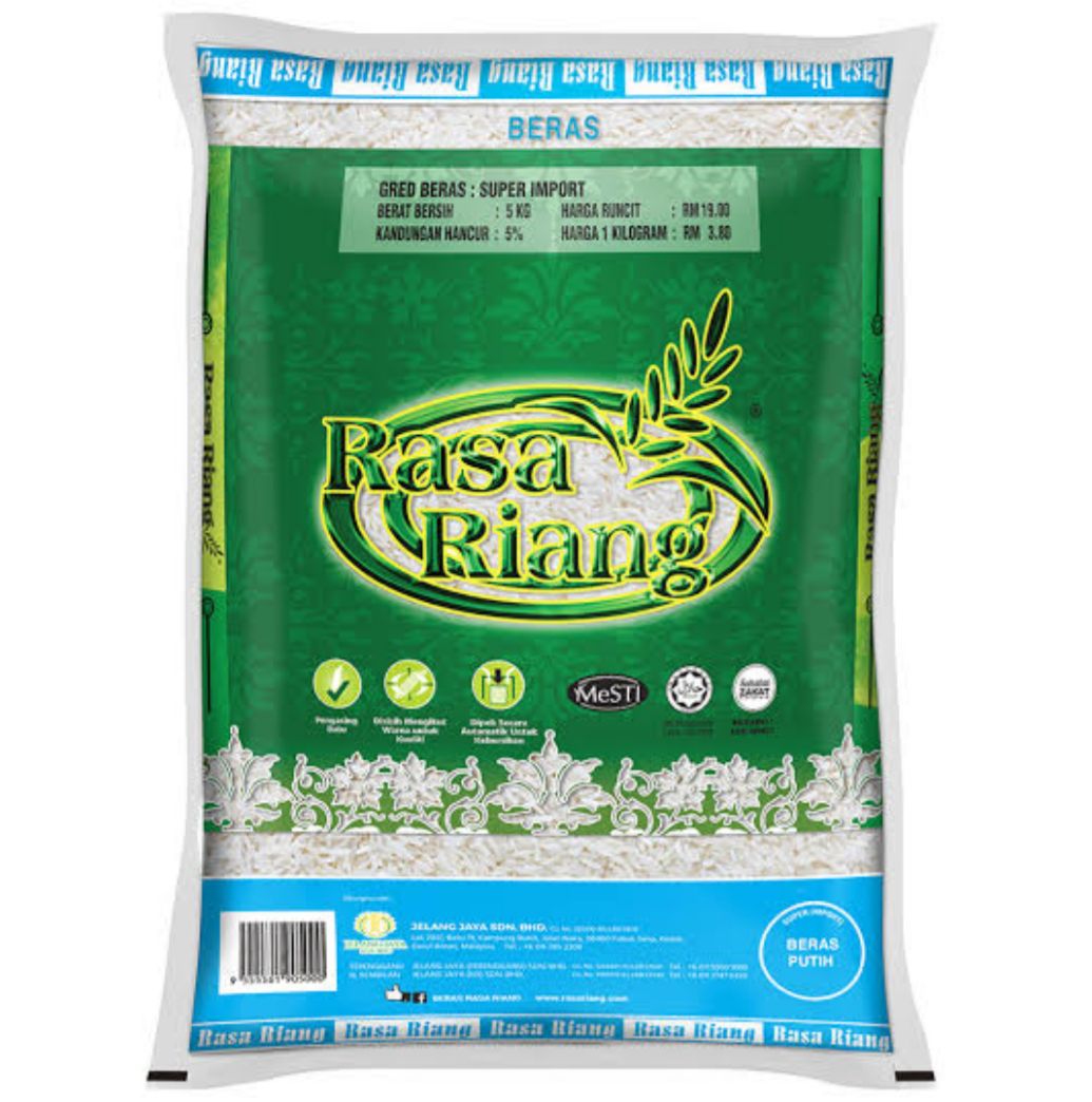 BERAS IMPORT RASA RIANG 5KG JP