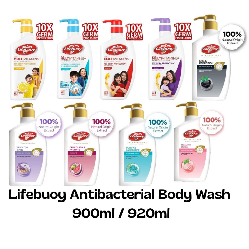 LIFEBUOY ANTIBACTERIAL BODYWASH 920ML