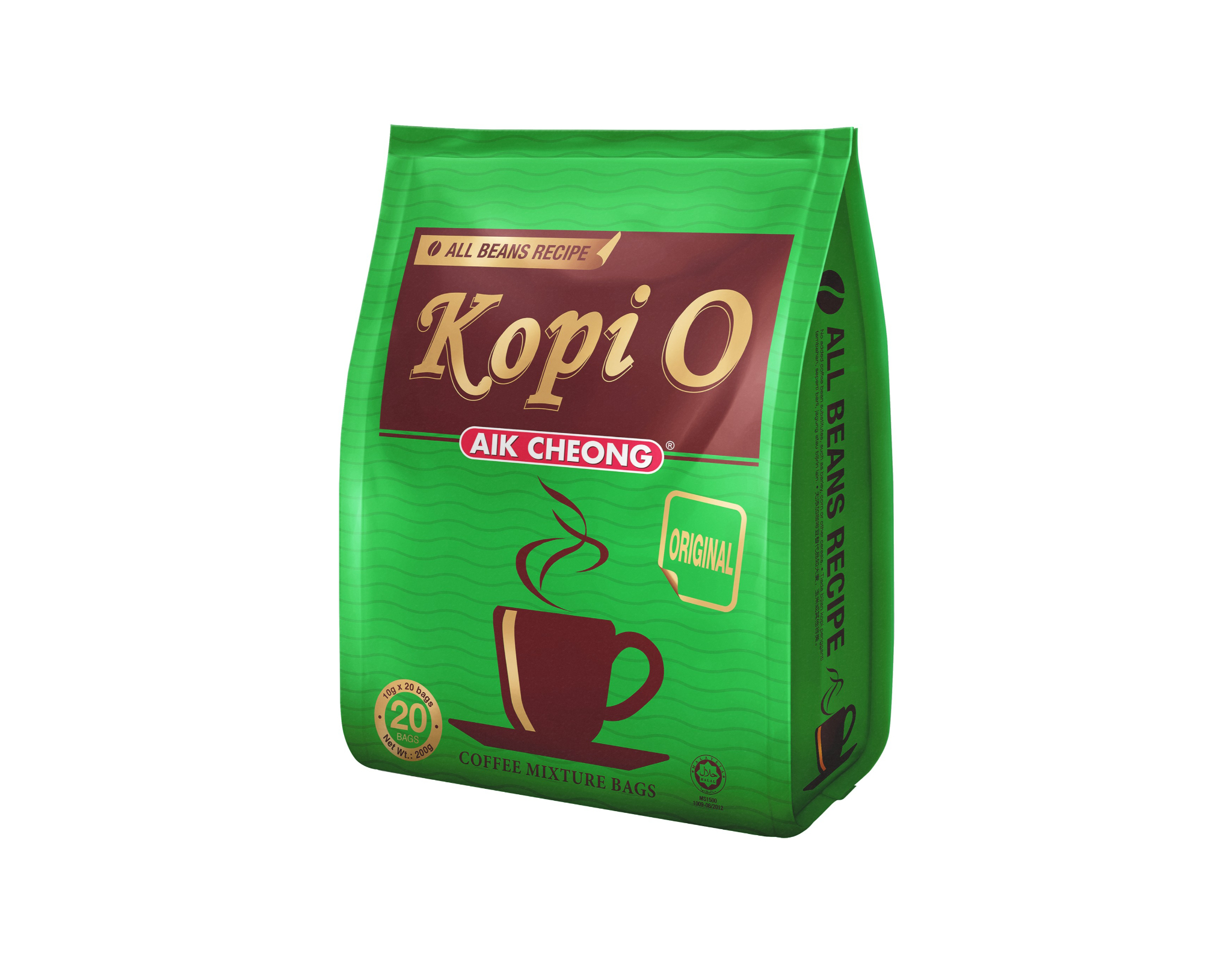 KOPI O AIK CHEONG ORIGINAL 20 SANCHET