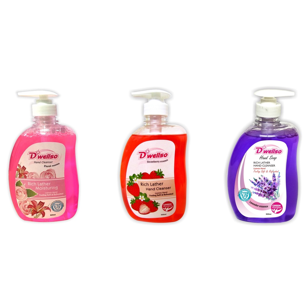 D WELLSO HAND SOAP 500ML
